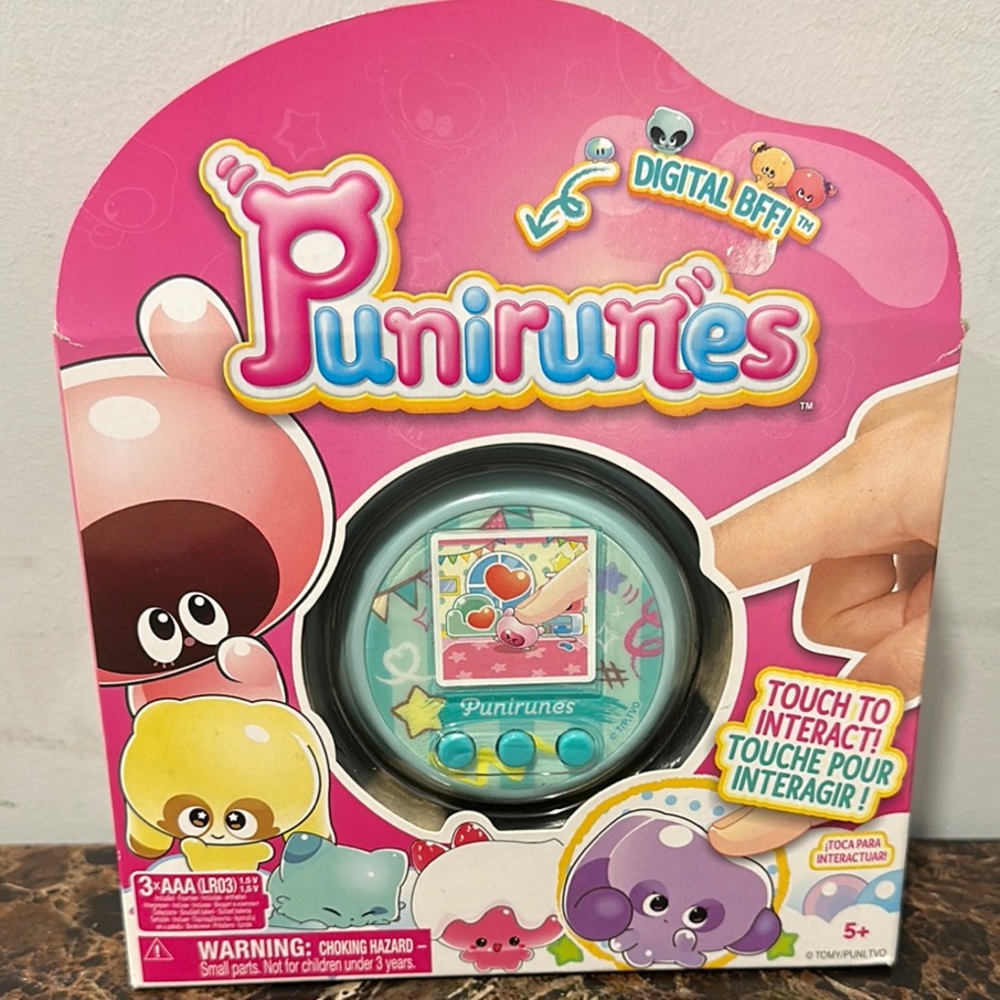Punirunes Digital BFF Interactive Toy - Pink